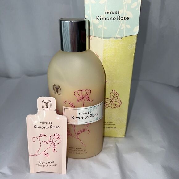 THYMES Kimono Rose Body Wash-8.25 oz - Picture 1 of 3